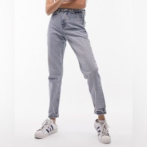 Topshop High Rise Mom Jeans